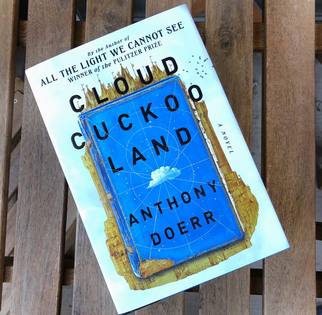 The cover of Anthony Doerr's CLOUD CUCKOO LAND.